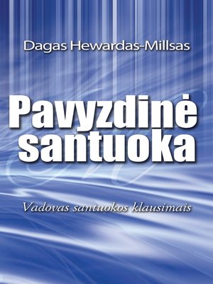 cover image of Pavyzdinė Santuoka